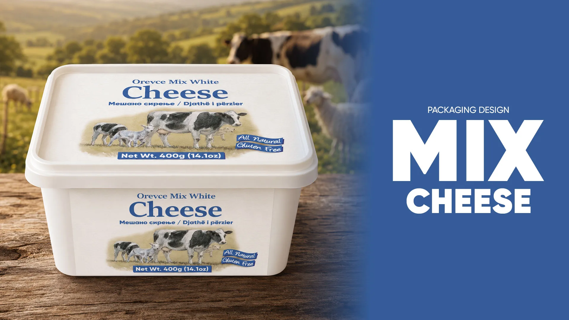 Orevce Cheese Packaging Design — supporting visual 3