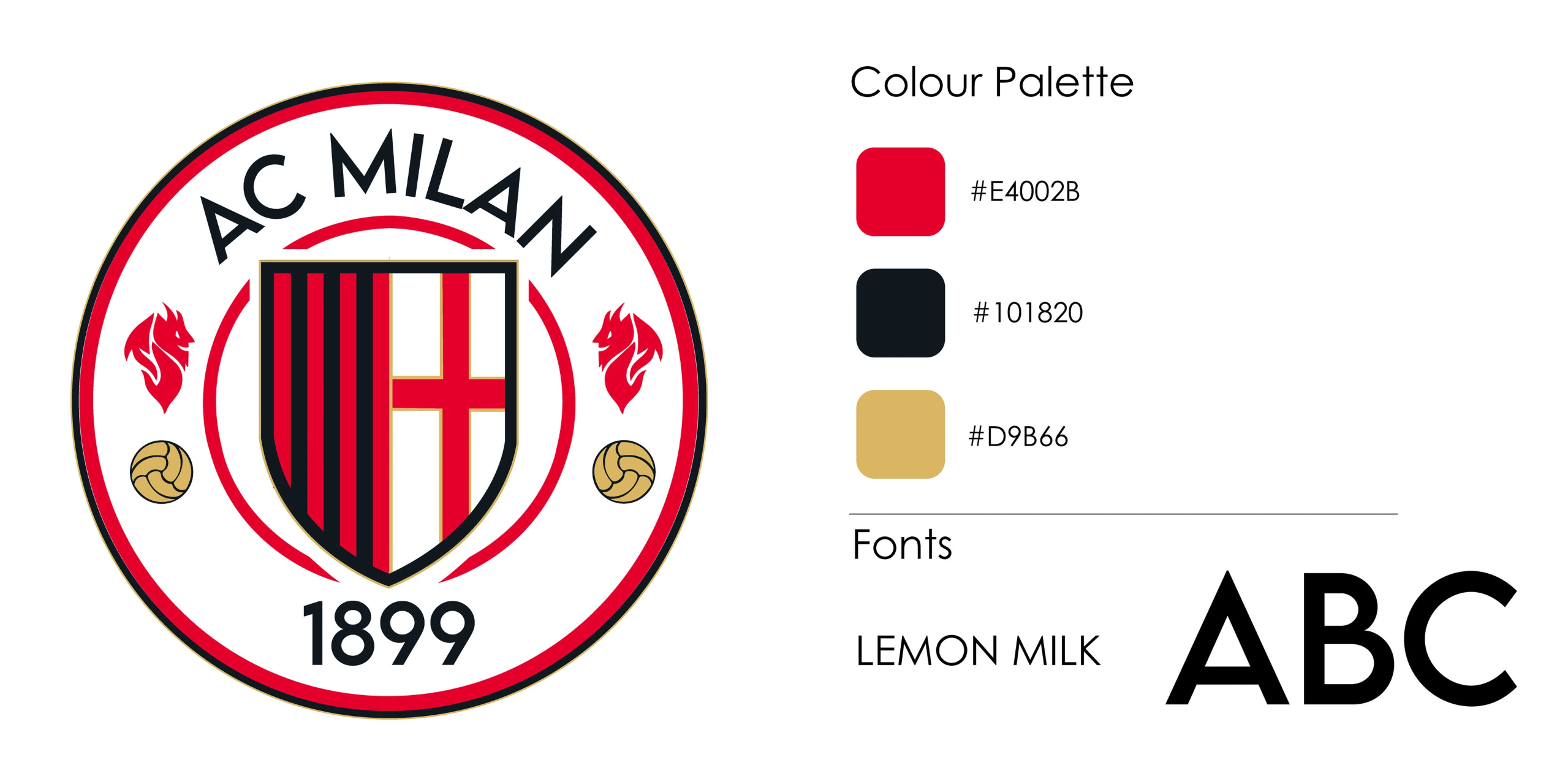 AC Milan Logo Concept visual 2