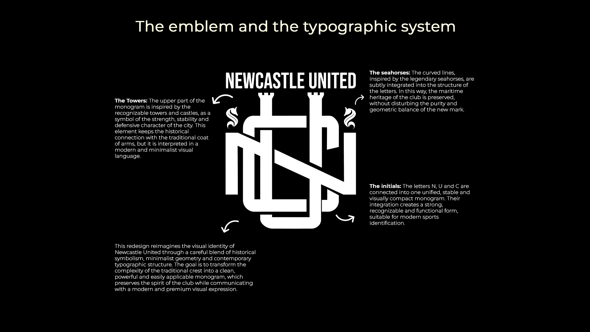 Newcastle Logo Concept Redesign visual 2